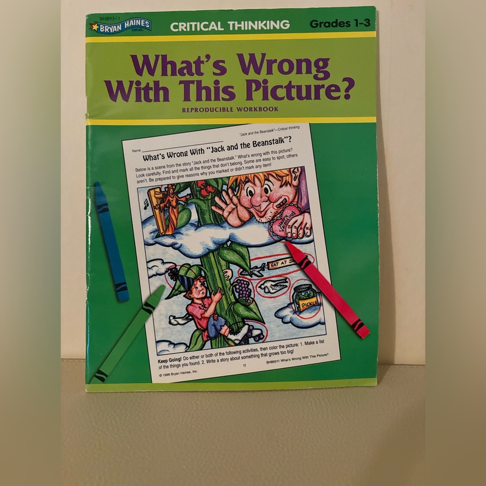 What’s Wrong With This Picture Grades 1-3 Reproducible Workbook